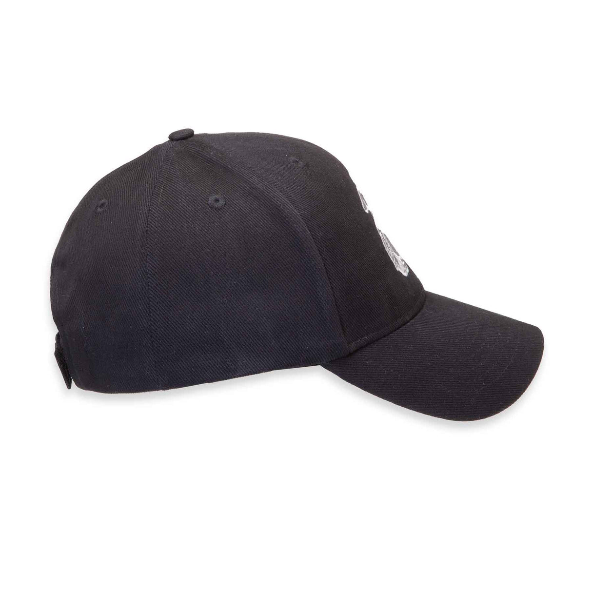 Eagle, Globe, and Anchor Hat- Black and Silver - SGT GRIT