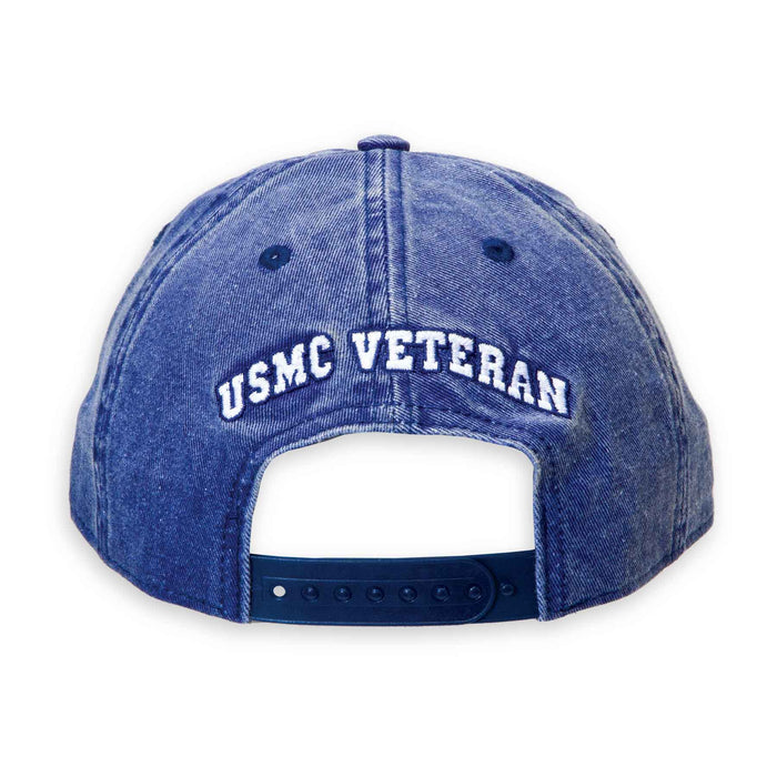 Marines 3D Embroidery Hat- Blue