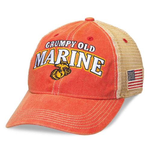 Grumpy Old Marine Cover - Red & Gold - SGT GRIT