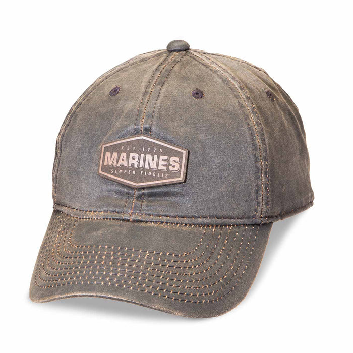 Marines Leather Patch Hat - SGT GRIT