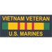 USMC Vietnam Veteran 4 x 1 3/4 Decal - SGT GRIT
