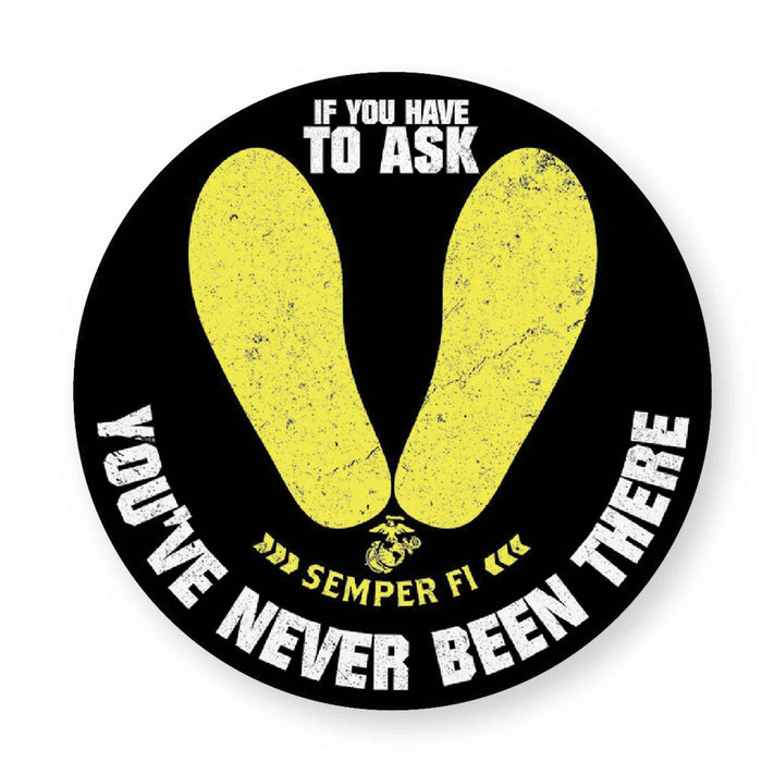 If You Have To Ask Footprints Decal - SGT GRIT
