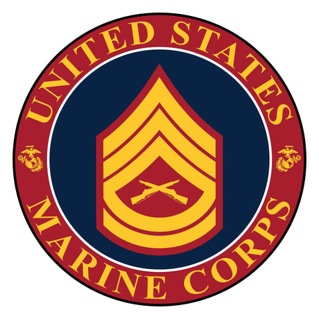 Gunnery Sgt Decal - SGT GRIT