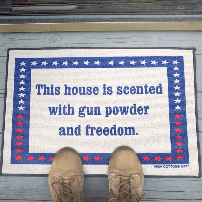 Gun Powder and Freedom Doormat - SGT GRIT