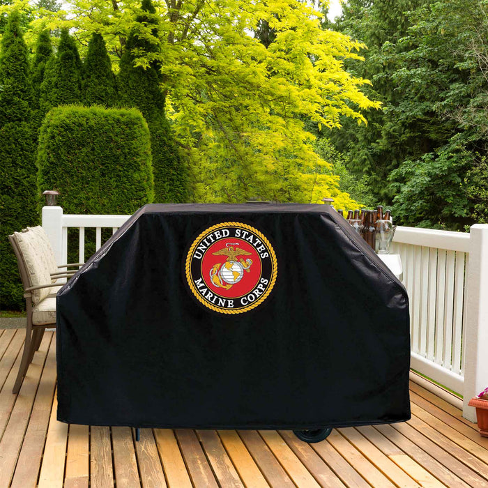 Marine Corps Grill Cover