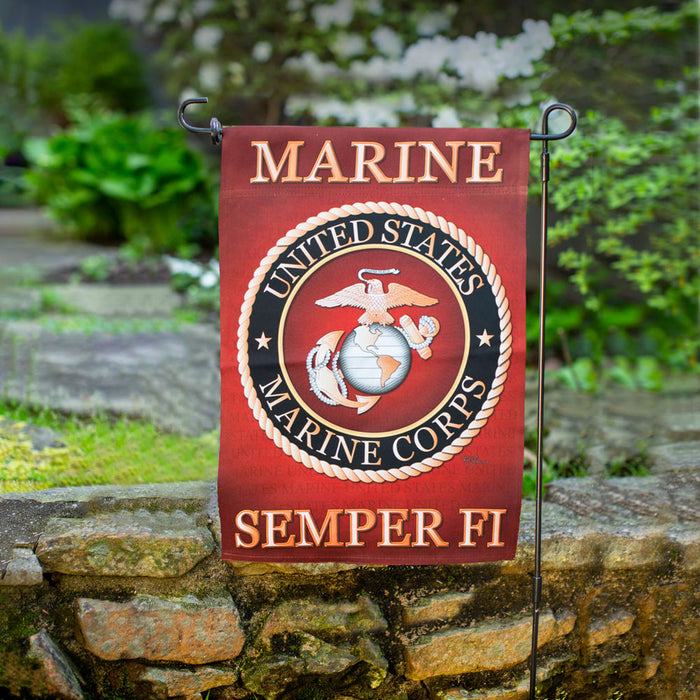 Marine Corps Garden Flag - SGT GRIT