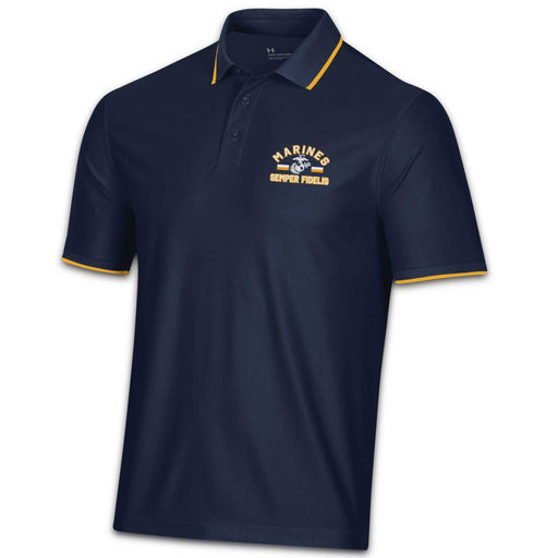 Men's Under Armour Pique Polo Shirt - SGT GRIT