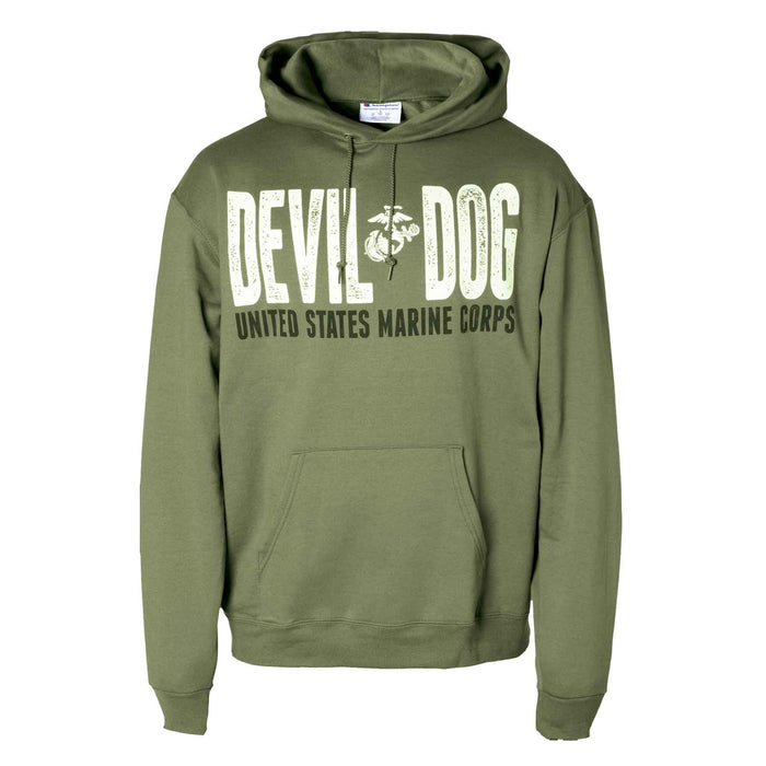 Champion Devil Dog USMC Hoodie