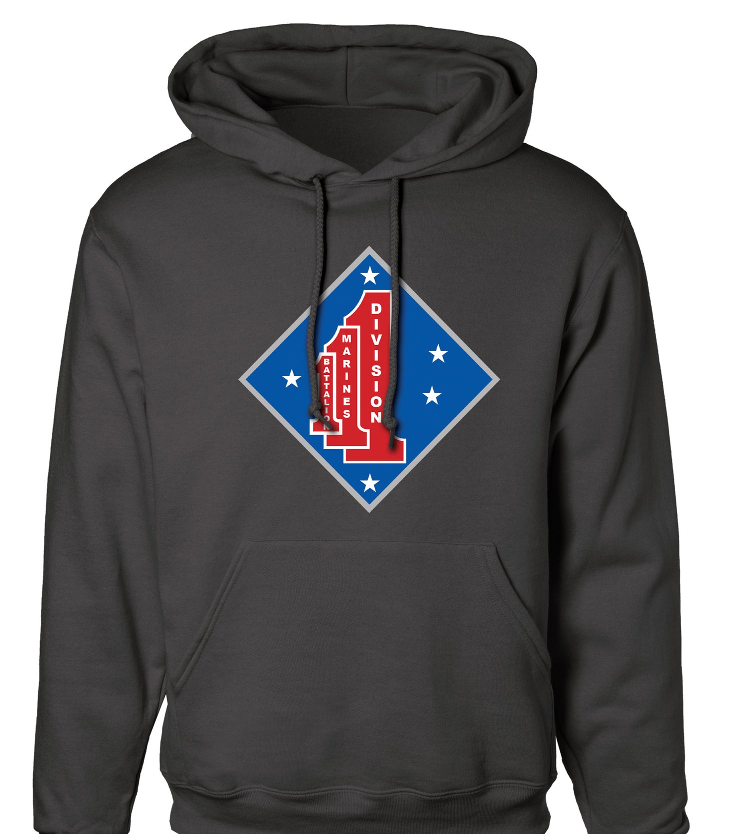 1st Battalion 1st Marines Hoodie - SGT GRIT