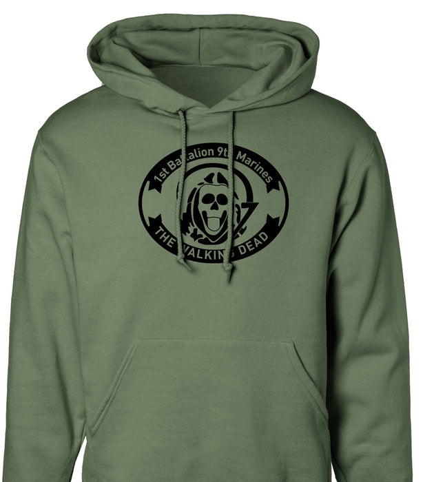 1st Battalion 9th Marines Hoodie - SGT GRIT