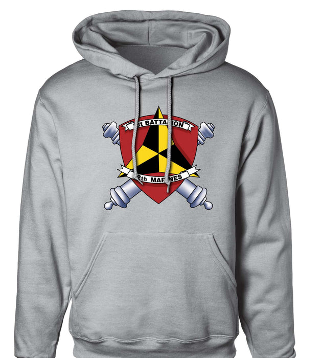 1st Battalion 12th Marines Hoodie - SGT GRIT