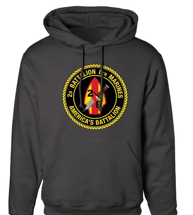 2nd Battalion 8th Marines Hoodie - SGT GRIT