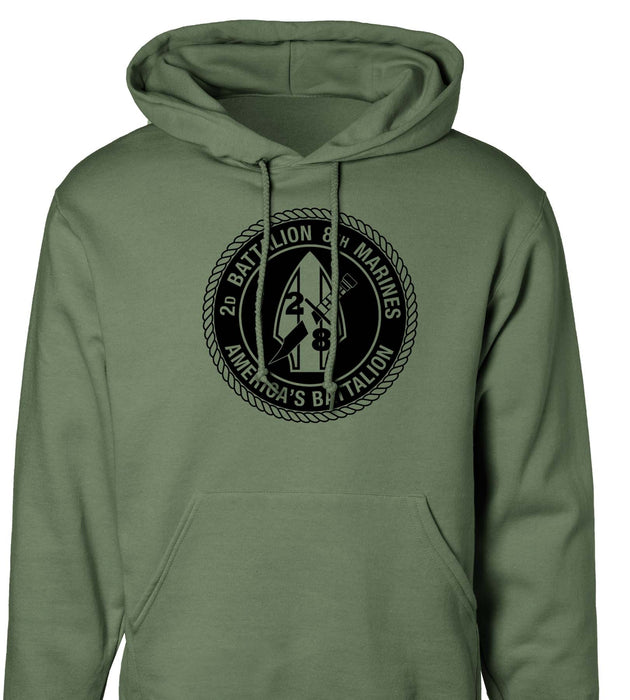 2nd Battalion 8th Marines Hoodie - SGT GRIT
