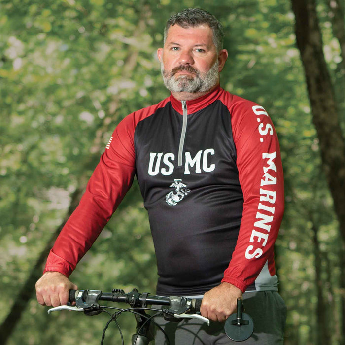Long Sleeve Cycling Jersey - SGT GRIT
