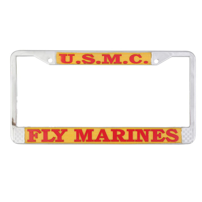 USMC Fly Marines License Plate Frame