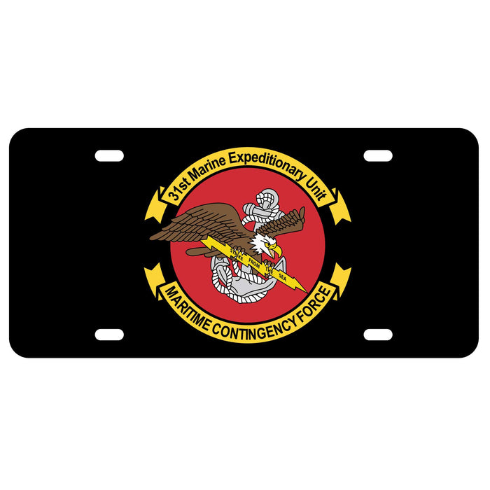 31st MEU Special Operations Capable License Plate