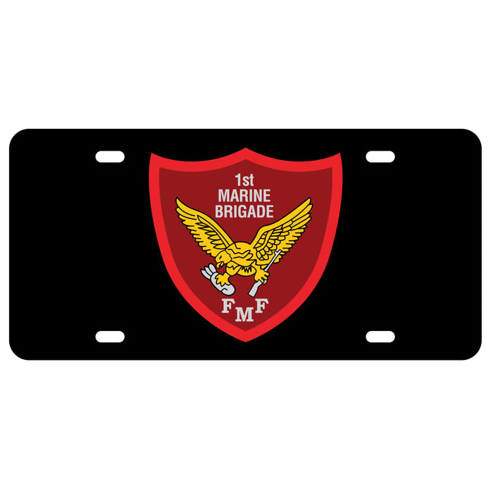1st Marine Brigade License Plate