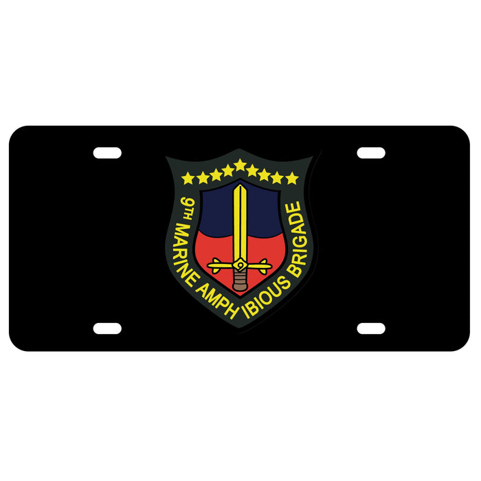 9th Marine Amphibious Brigade License Plate