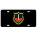 9th Marine Amphibious Brigade License Plate - SGT GRIT