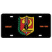 2nd Marines Regimental License Plate - SGT GRIT