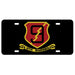 9th Marines Regimental License Plate - SGT GRIT