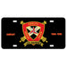 12th Marines Regimental (Alternate Design) License Plate - SGT GRIT