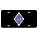 1st Combat Engineer Battalion License Plate - SGT GRIT