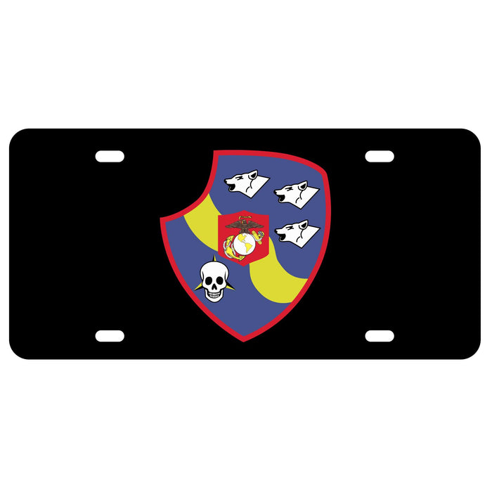 3rd Light Armored Recon Battalion License Plate - SGT GRIT