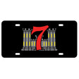 7th Engineers Battalion License Plate - SGT GRIT