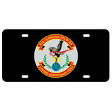 8th Communication Battalion License Plate - SGT GRIT