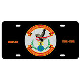 8th Communication Battalion License Plate - SGT GRIT