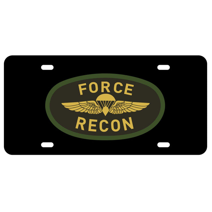 Force Recon License Plate