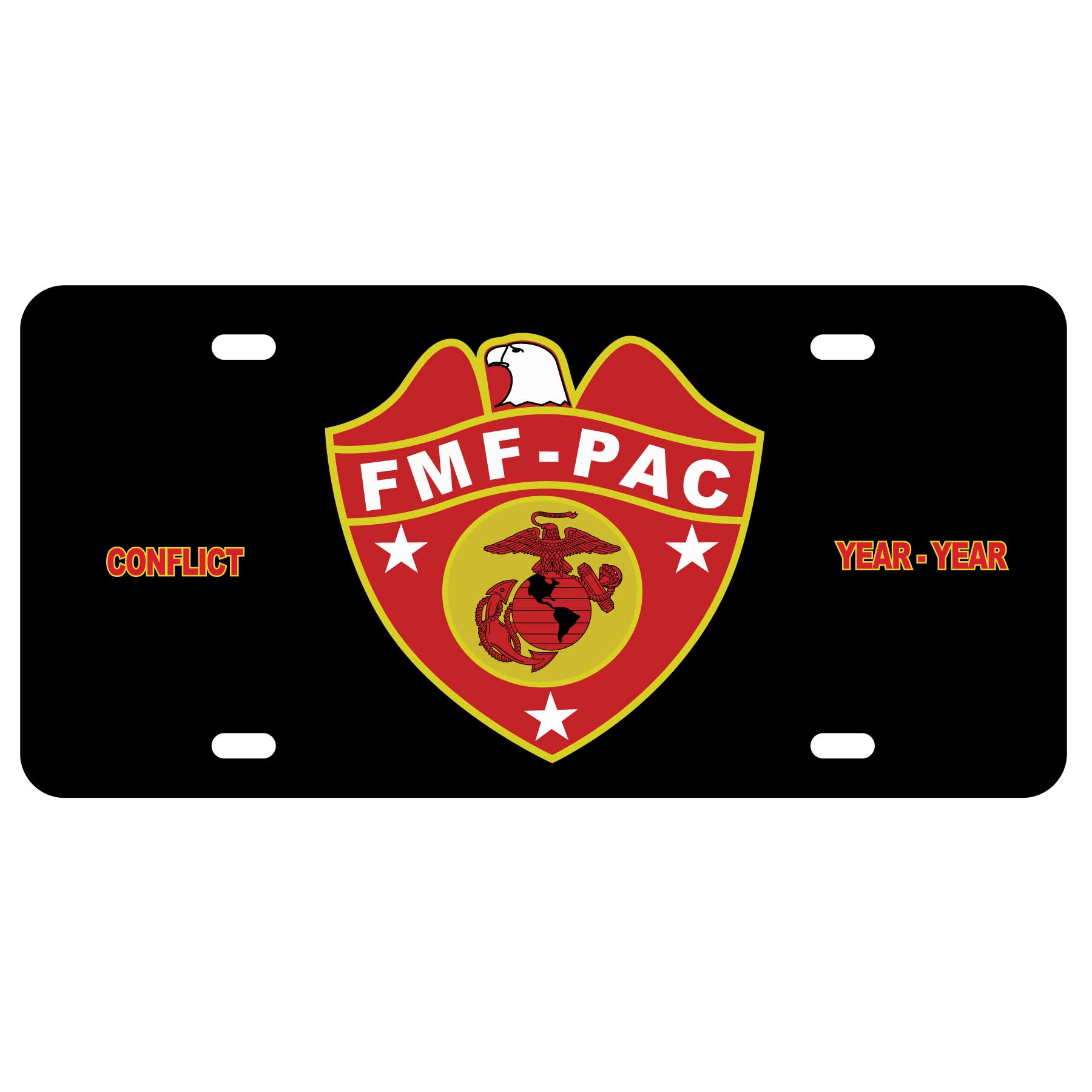 FMF-PAC License Plate – SGT GRIT
