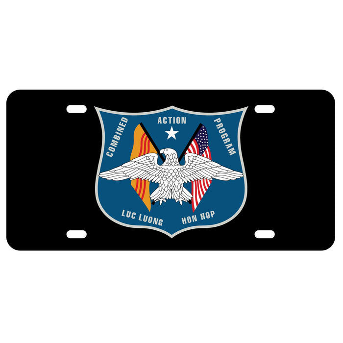 Combined Action Program License Plate