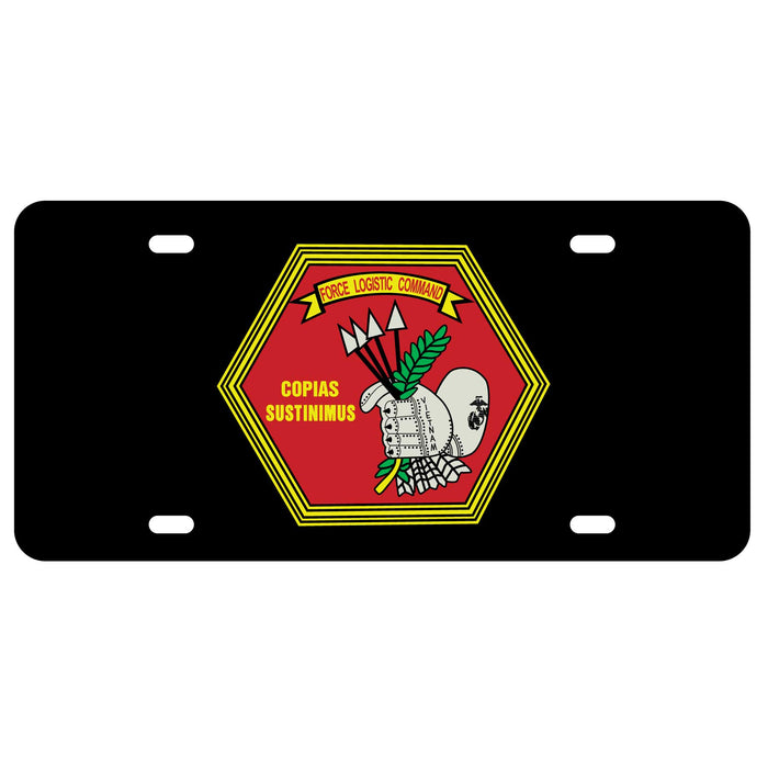 Force Logistics Command License Plate