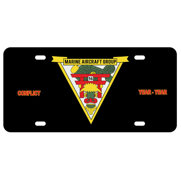 MAG-16 License Plate