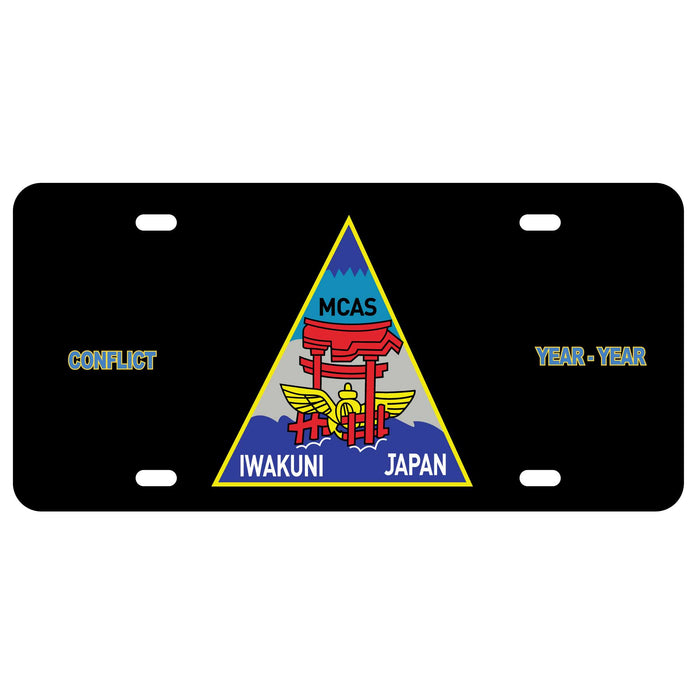 MCAS Iwakuni License Plate