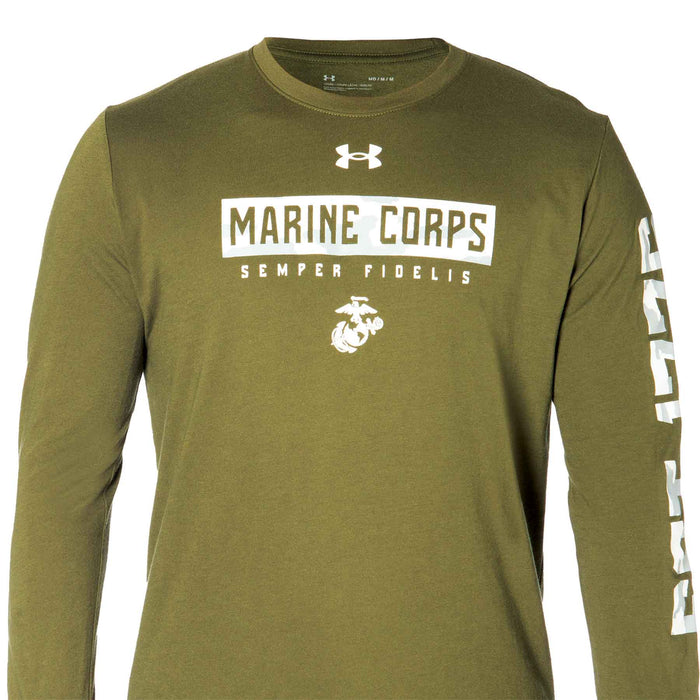 Under Armour Marine Corps Semper Fidelis Long Sleeve T-shirt - SGT GRIT