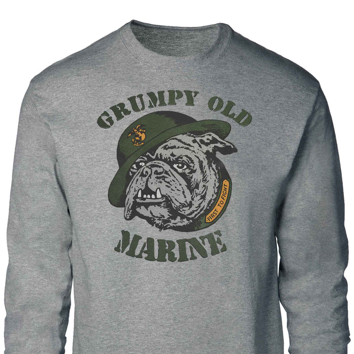 Grumpy Old Marine Long Sleeve
