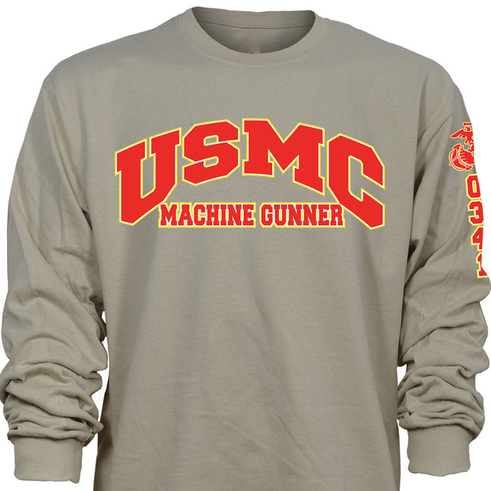 USMC MOS Long Sleeve T-Shirt - SGT GRIT