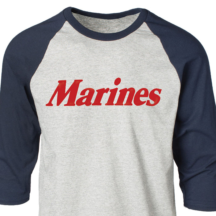 Marines Baseball Raglan T-Shirt - SGT GRIT