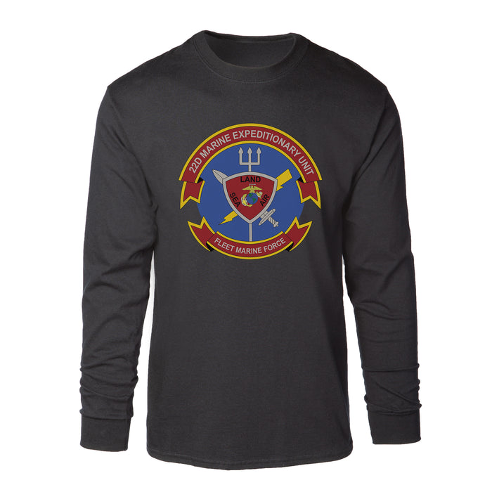 22nd MEU Fleet Marine Force Long Sleeve Shirt - SGT GRIT