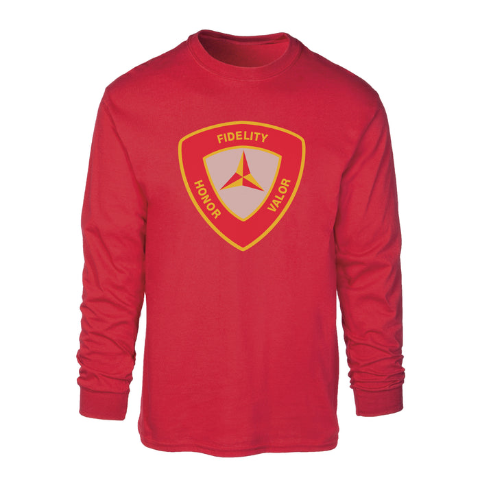 3rd Marine Division Long Sleeve Shirt - SGT GRIT