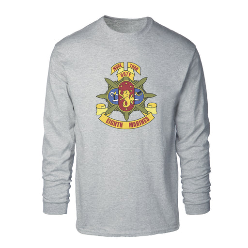 8th Marines Regimental Long Sleeve Shirt - SGT GRIT