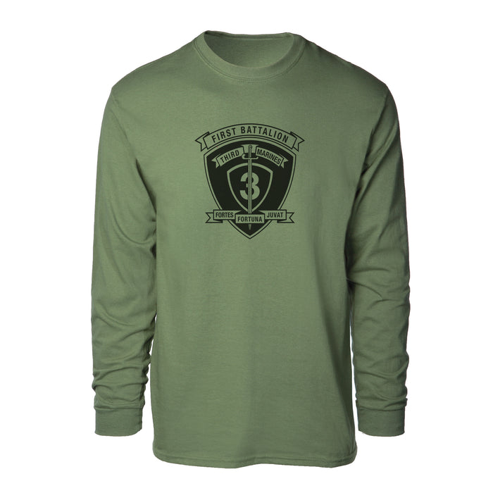 1st Battalion 3rd Marines Long Sleeve Shirt - SGT GRIT