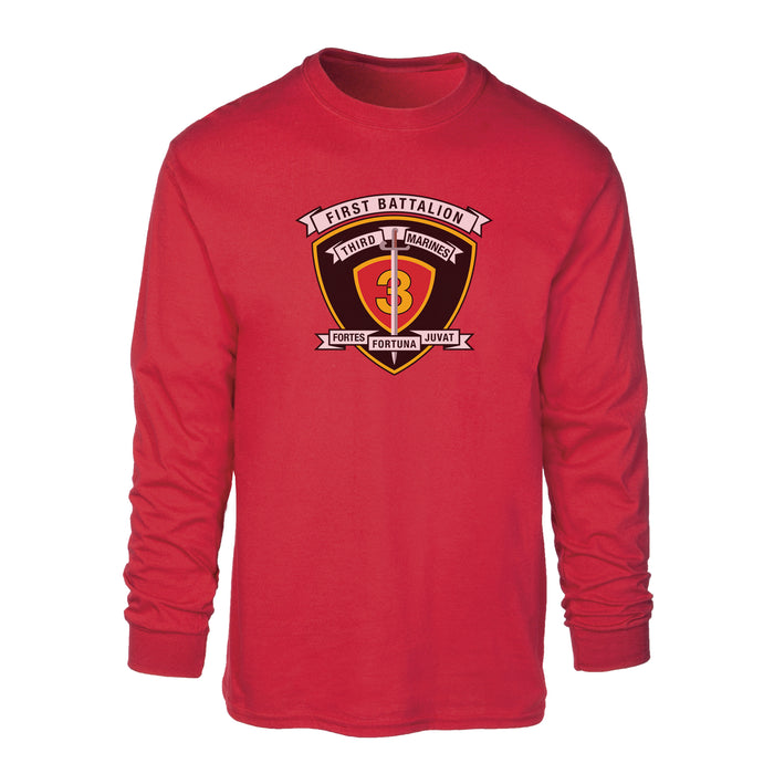 1st Battalion 3rd Marines Long Sleeve Shirt - SGT GRIT
