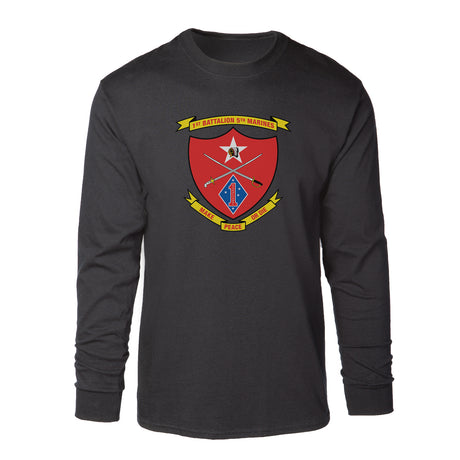 1st Battalion 5th Marines Long Sleeve Shirt - SGT GRIT
