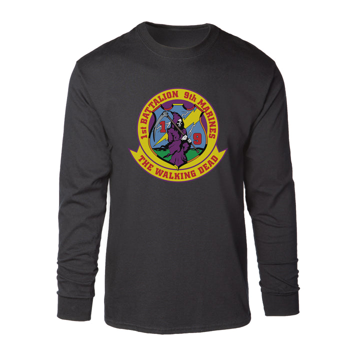 1st Battalion 9th Marines Long Sleeve Shirt - SGT GRIT