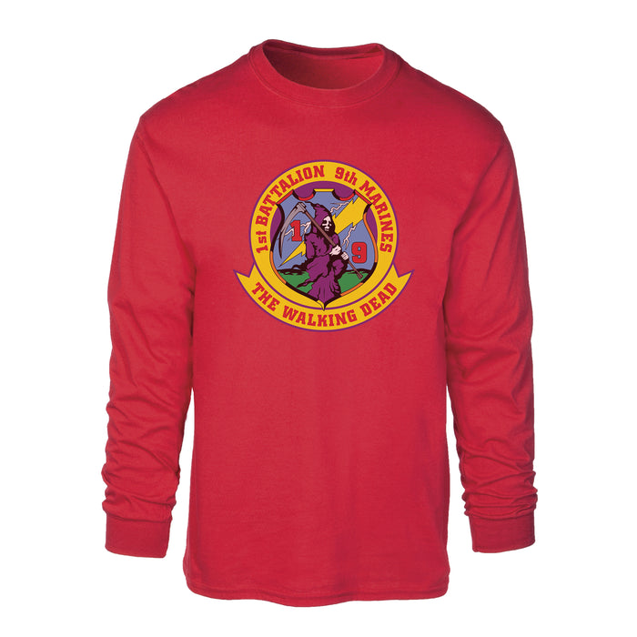 1st Battalion 9th Marines Long Sleeve Shirt - SGT GRIT