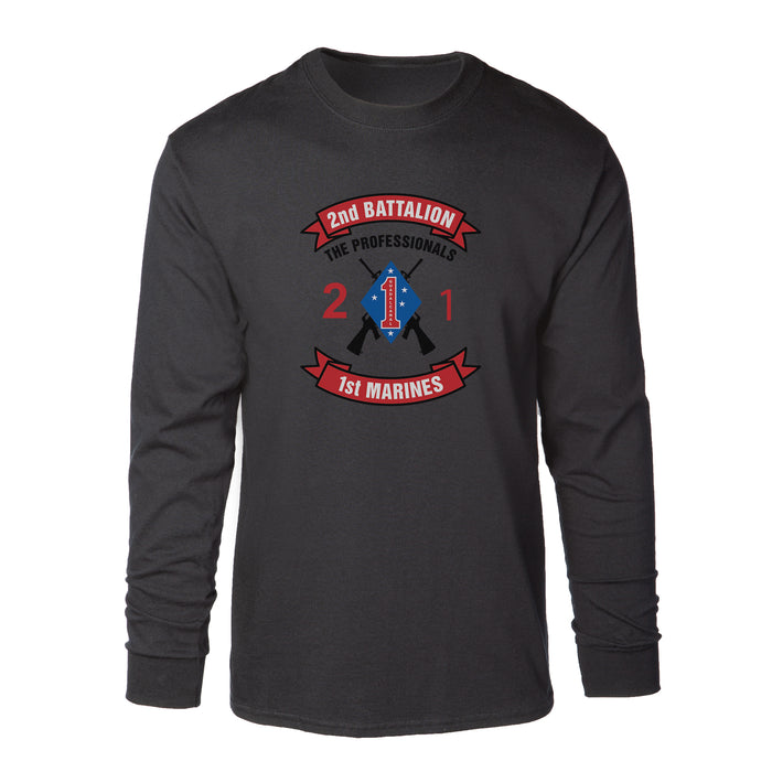 2nd Battalion 1st Marines Long Sleeve Shirt - SGT GRIT